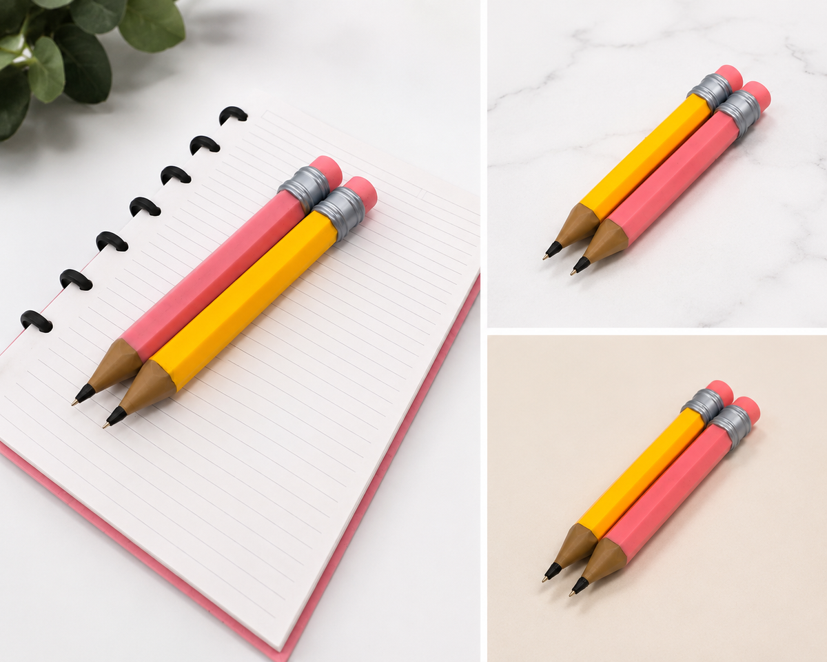 Jumbo Pencil Pen | 3D Printed Novelty Pen
